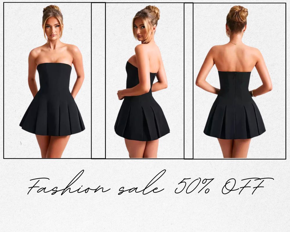 Summer Style Glow: Perfect Mini Party Wear Dress
