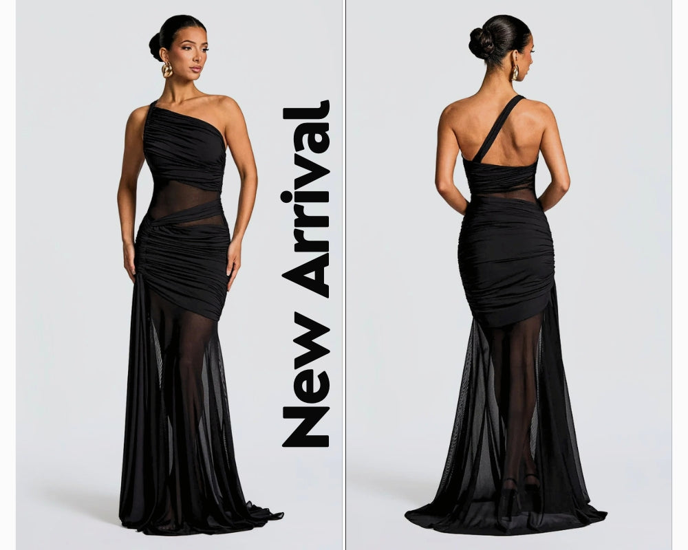 The Marianne Maxi Dress styled for a sophisticated summer night out