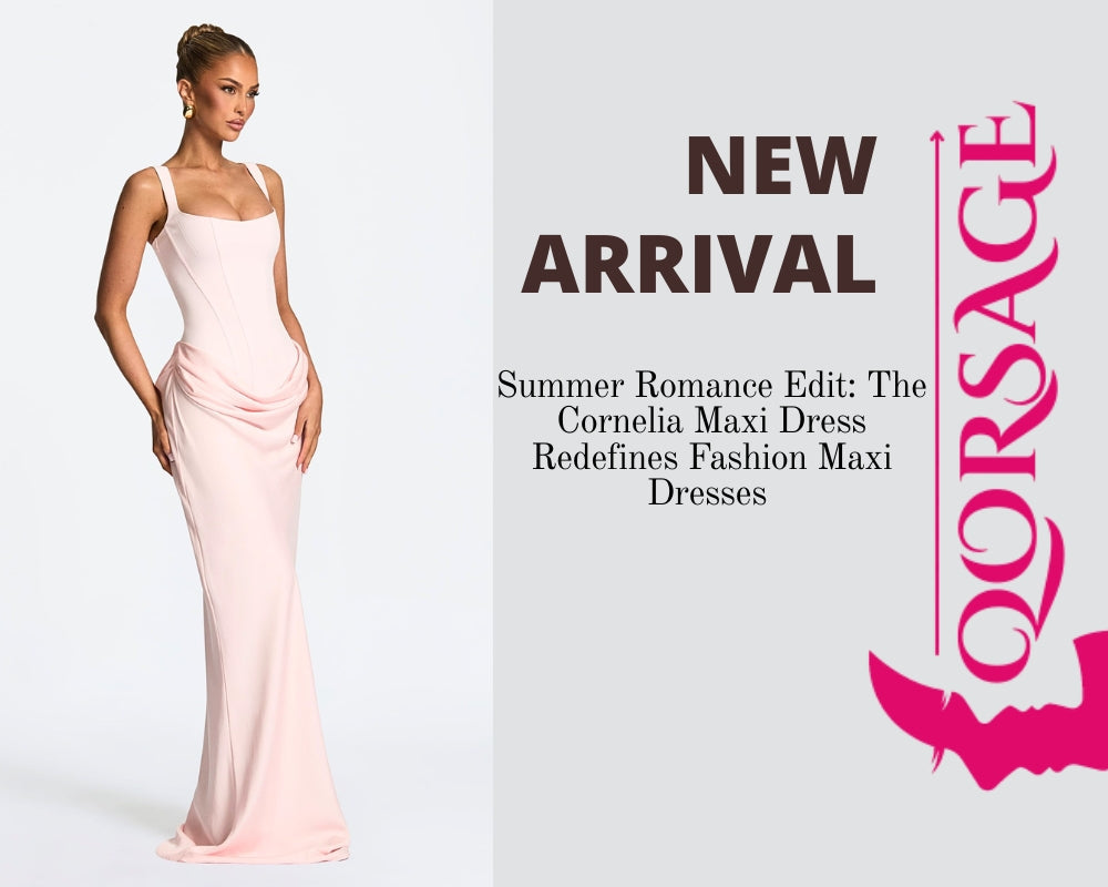 Summer Romance Edit: The Cornelia Maxi Dress Redefines Fashion Maxi Dresses