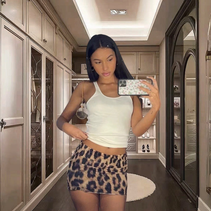 Elegant High Waist MiniSkirt