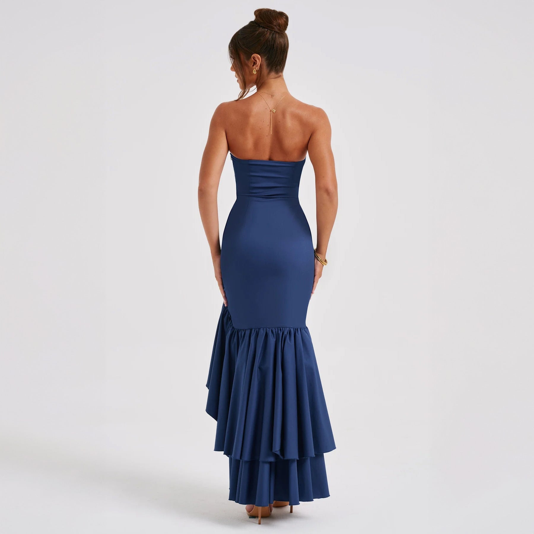 Angelina Maxi Dress – Luxe Satin Backless Evening Gown Angelina Maxi Dress – Luxe Satin Backless Evening Gown