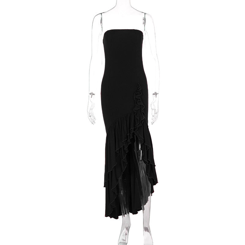 Angelina Maxi Dress Luxe Satin Backless Evening Gown | Qorsage Angelina Maxi Dress Luxe Satin Backless Evening Gown | Qorsage