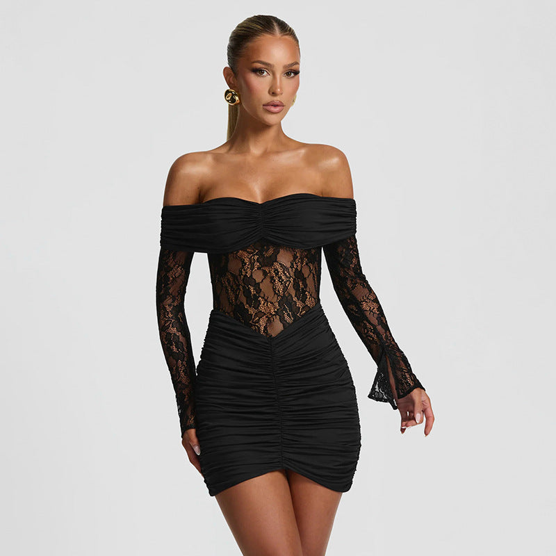 Sauline Mini Dress Chic Party Wear for Effortless Glam Look Qorsage Sauline Mini Dress Chic Party Wear for Effortless Glam Look Qorsage