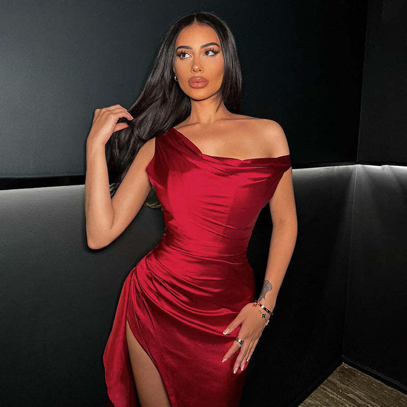 Juliene Maxi Dress red