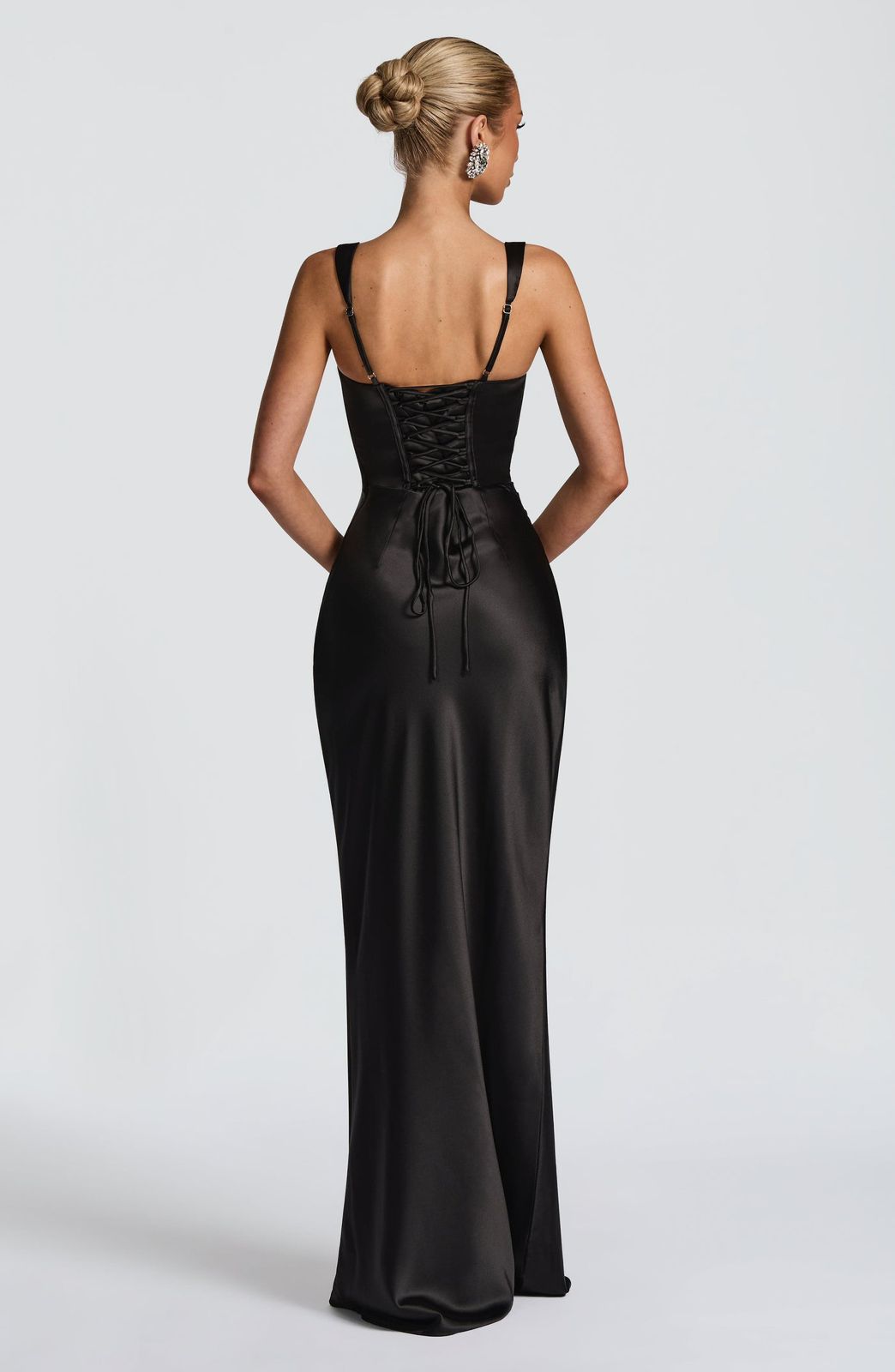 Designer-inspired Calanthe maxi dress for formal events and special occasions