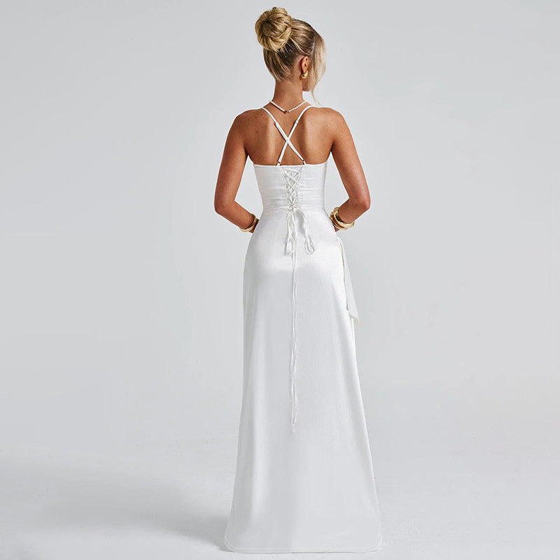 Helen Maxi Dress Elegant Flowy Maxi Gown for Summer Evenings Qorsage Helen Maxi Dress Elegant Flowy Maxi Gown for Summer Evenings Qorsage