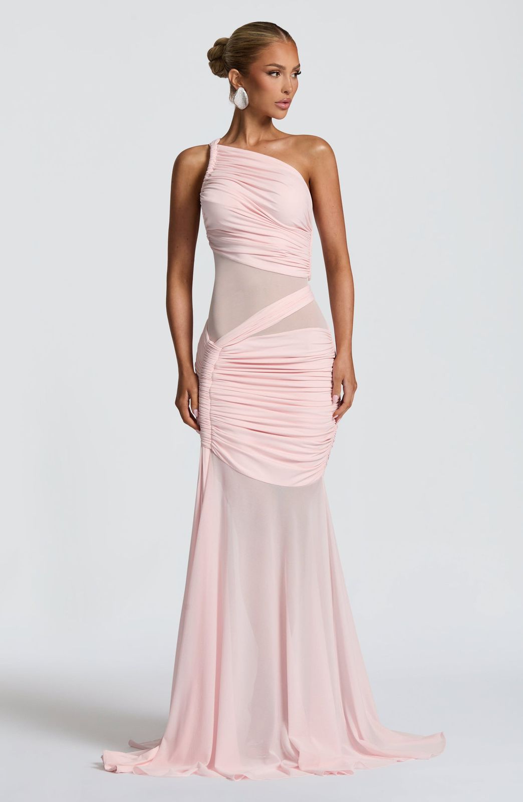 Elegant Marianne maxi dress by Qorsage featuring a flowy silhouette and full-length design for evening wear